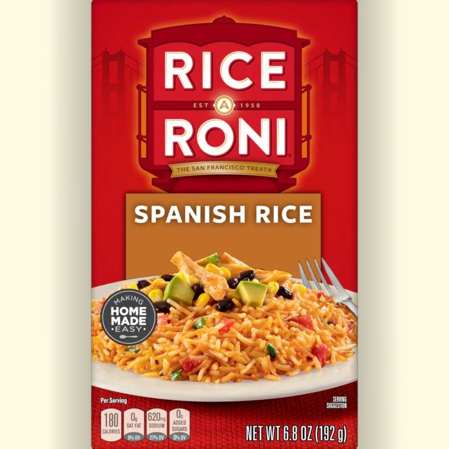 Rice-A-Roni Spanish Rice, Regular 6.8 oz