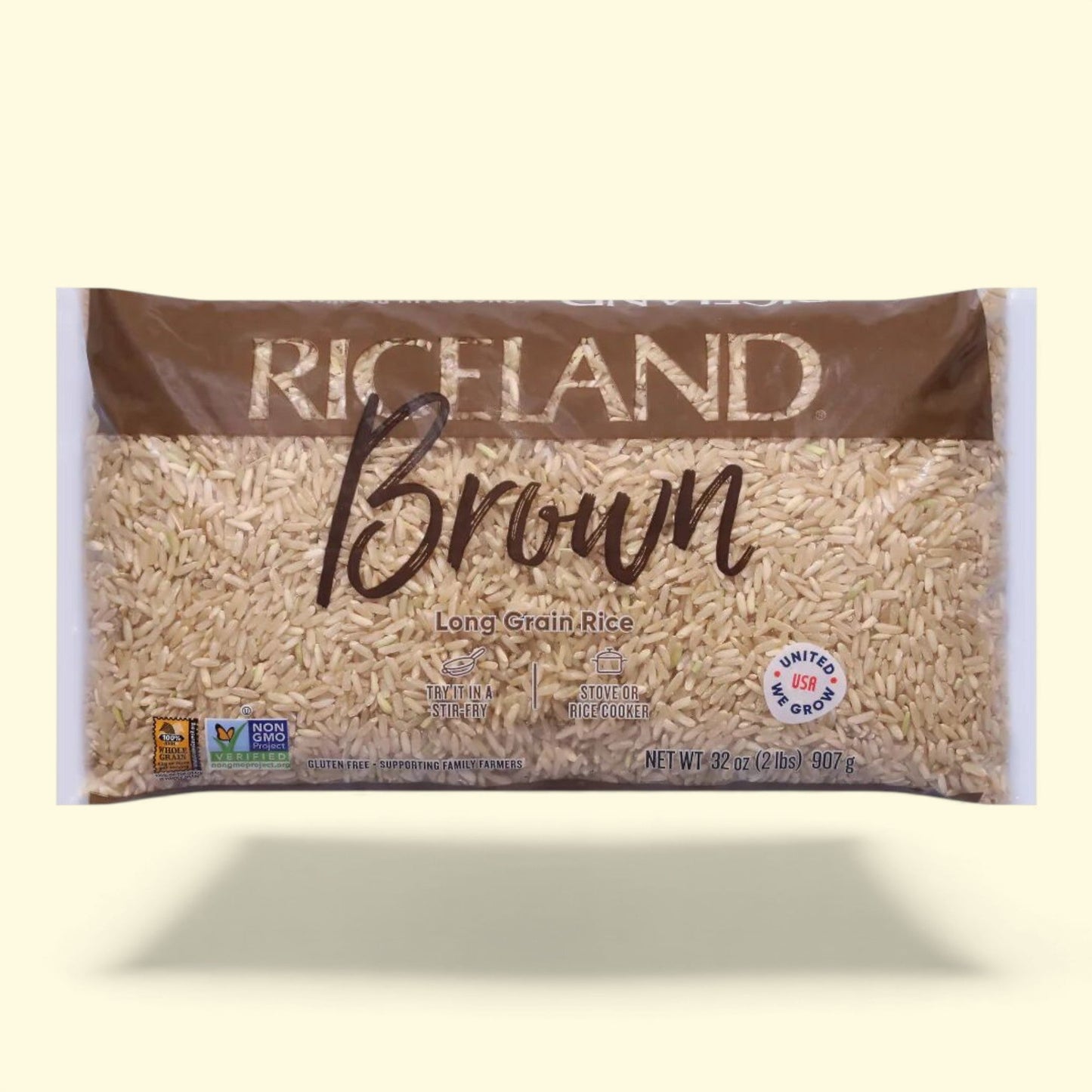 Riz brun naturel Riceland, 450 g