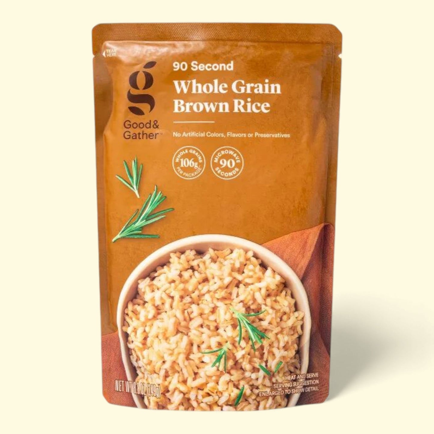 Riz brun complet Good & Gather, 250 g