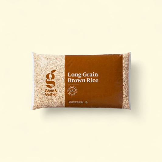 Good & Gather Long Grain Brown Rice, 30 oz — authentic US product shipped worldwide by Treatspree