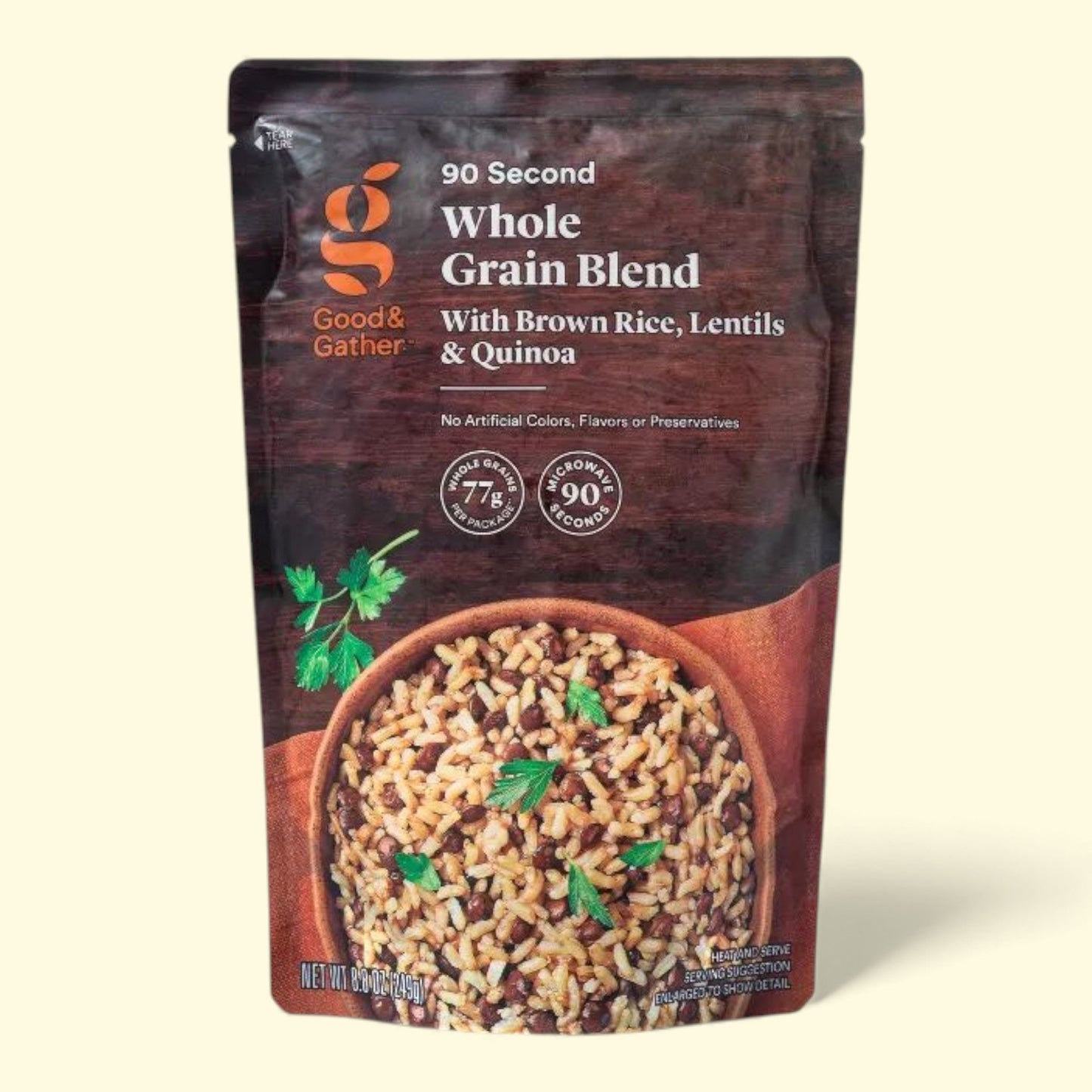 Good & Gather 90 Second Whole Grain Blend with Brown Rice, Lentils & Quinoa, 8.8oz
