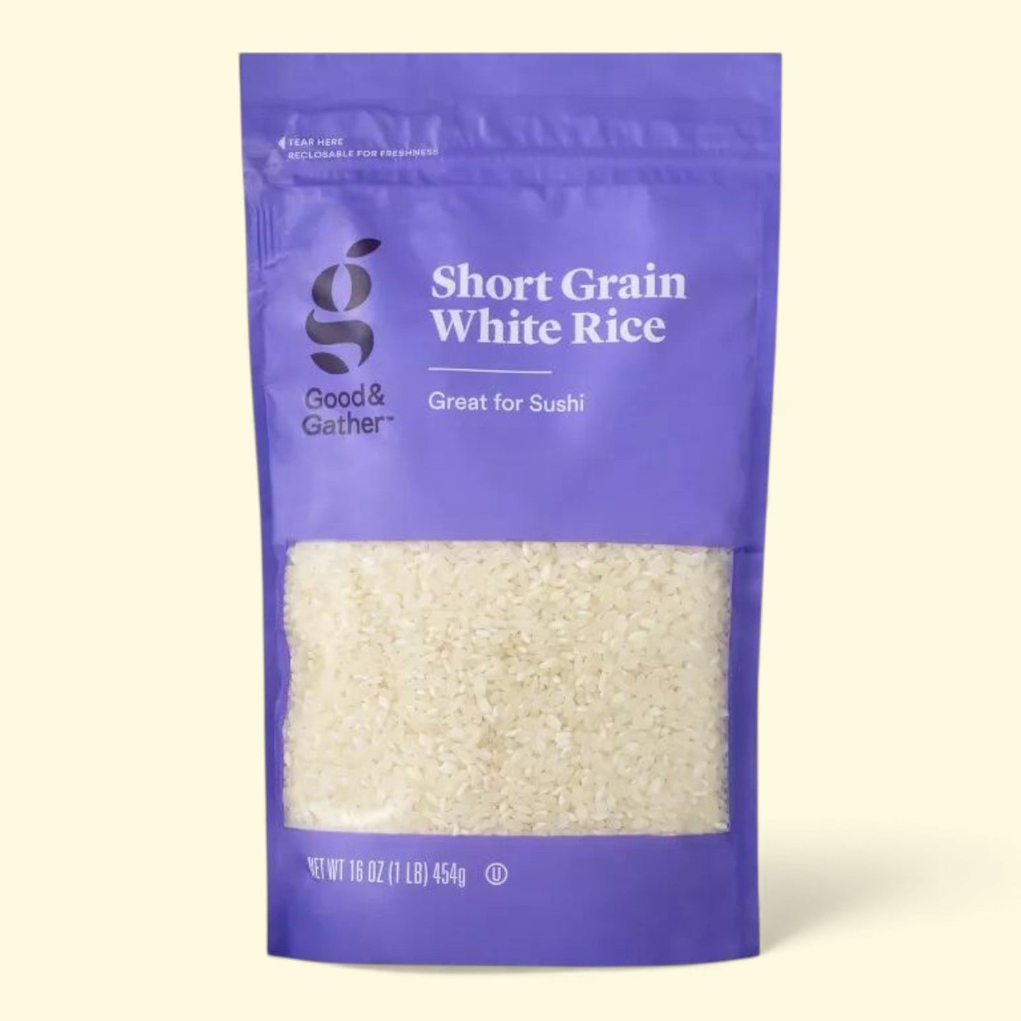 Good & Gather, riz blanc à grain court, 450 g