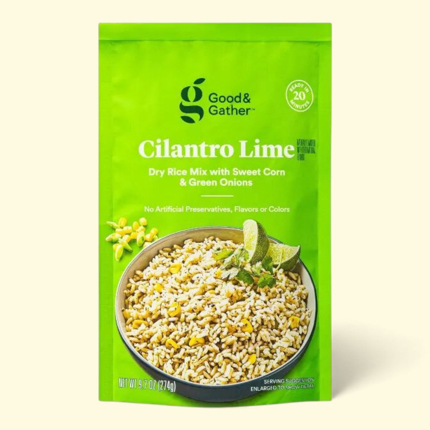 Good & Gather, Cilantro Lime Dry Rice Mix, 9.7oz