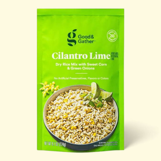 Good & Gather, Cilantro Lime Dry Rice Mix, 9.7oz