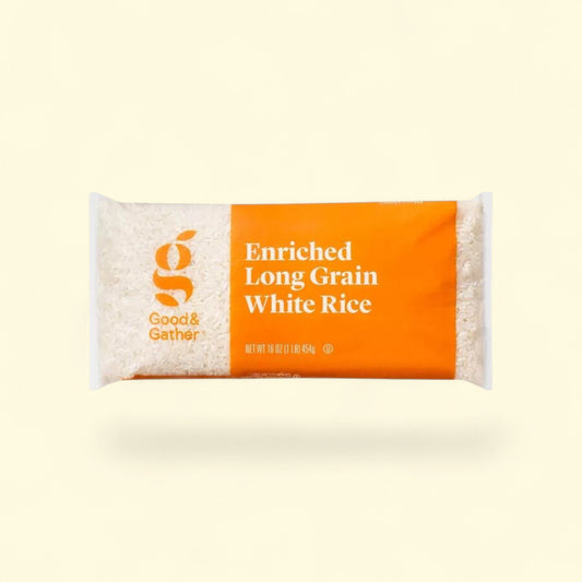 Good & Gather Enriched Long Grain White Rice, 1 lb — authentic US product shipped worldwide by Treatspree