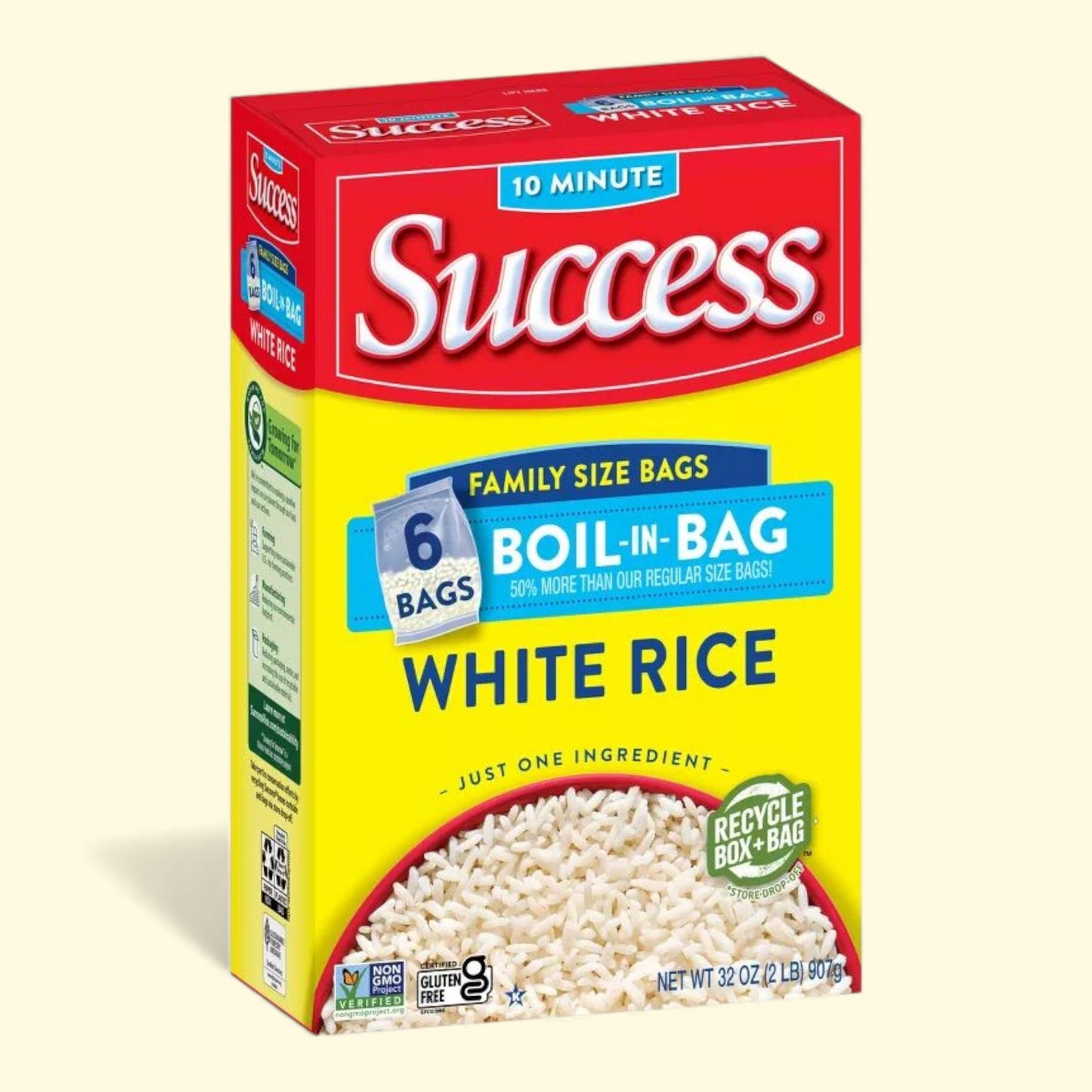 Success Boil-in-Bag White Rice, 2lbs