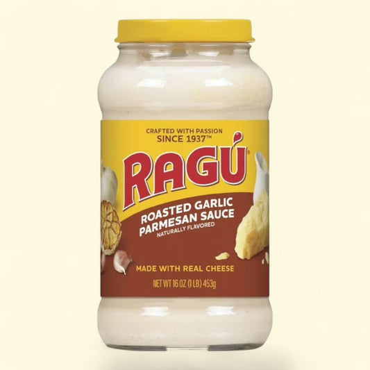 Ragu Alfredo Pasta Sauce, Roasted Garlic, 16 oz