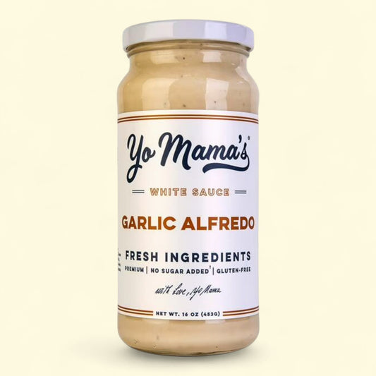 Yo Mama's Alfredo Sauce, 16 oz