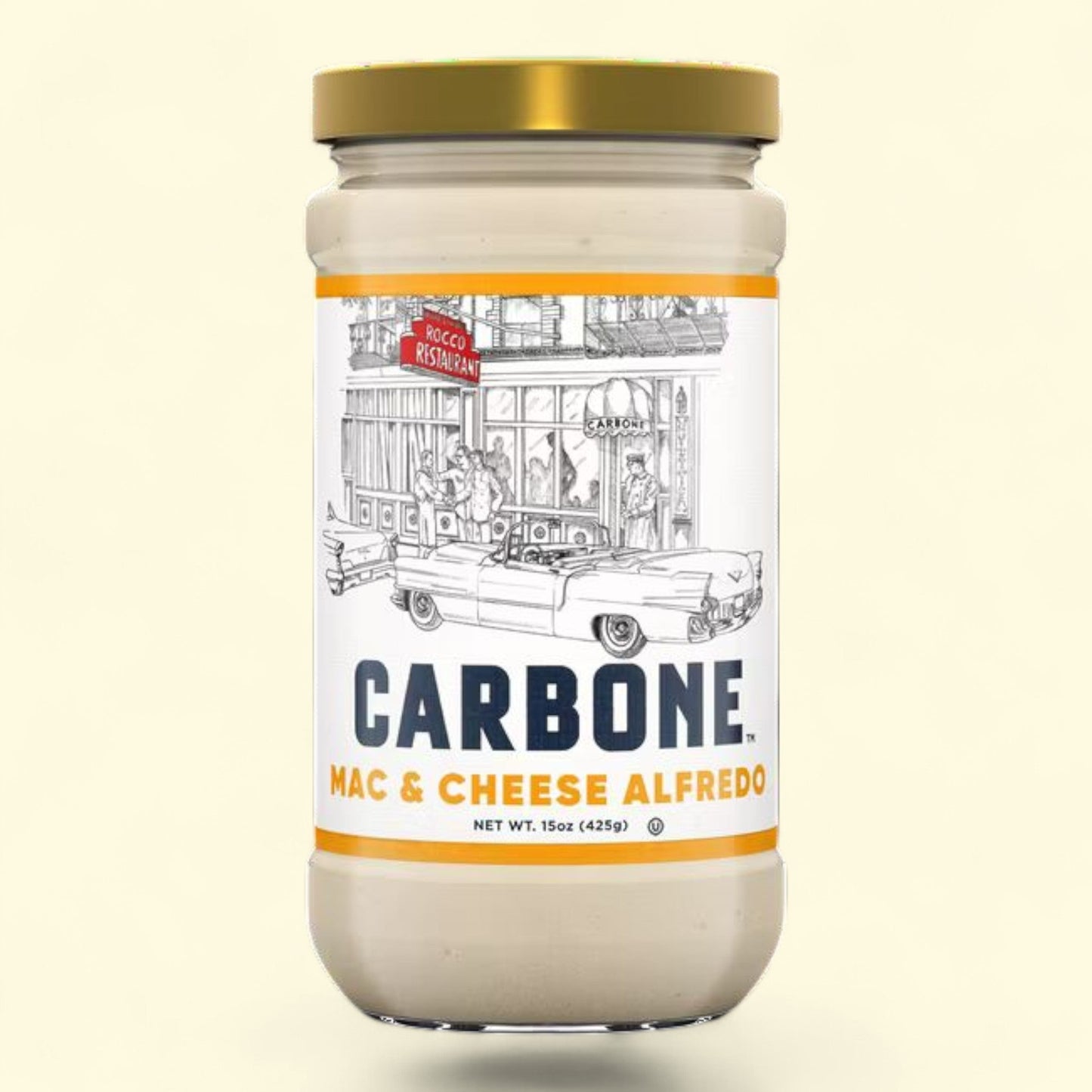Carbone Mac & Cheese Alfredo Sauce, 15 oz