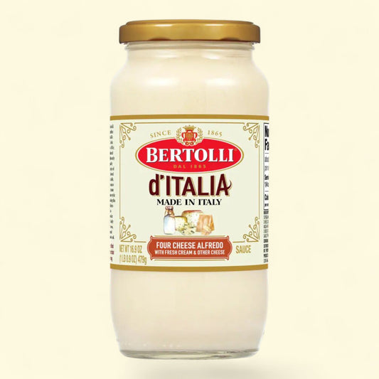 Bertolli d'Italia Four Cheese Alfredo Sauce, 16.9 oz
