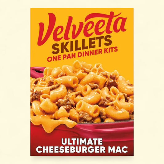Velveeta Cheeseburger Macaroni and Cheese Dinner Kit, 12.8 oz