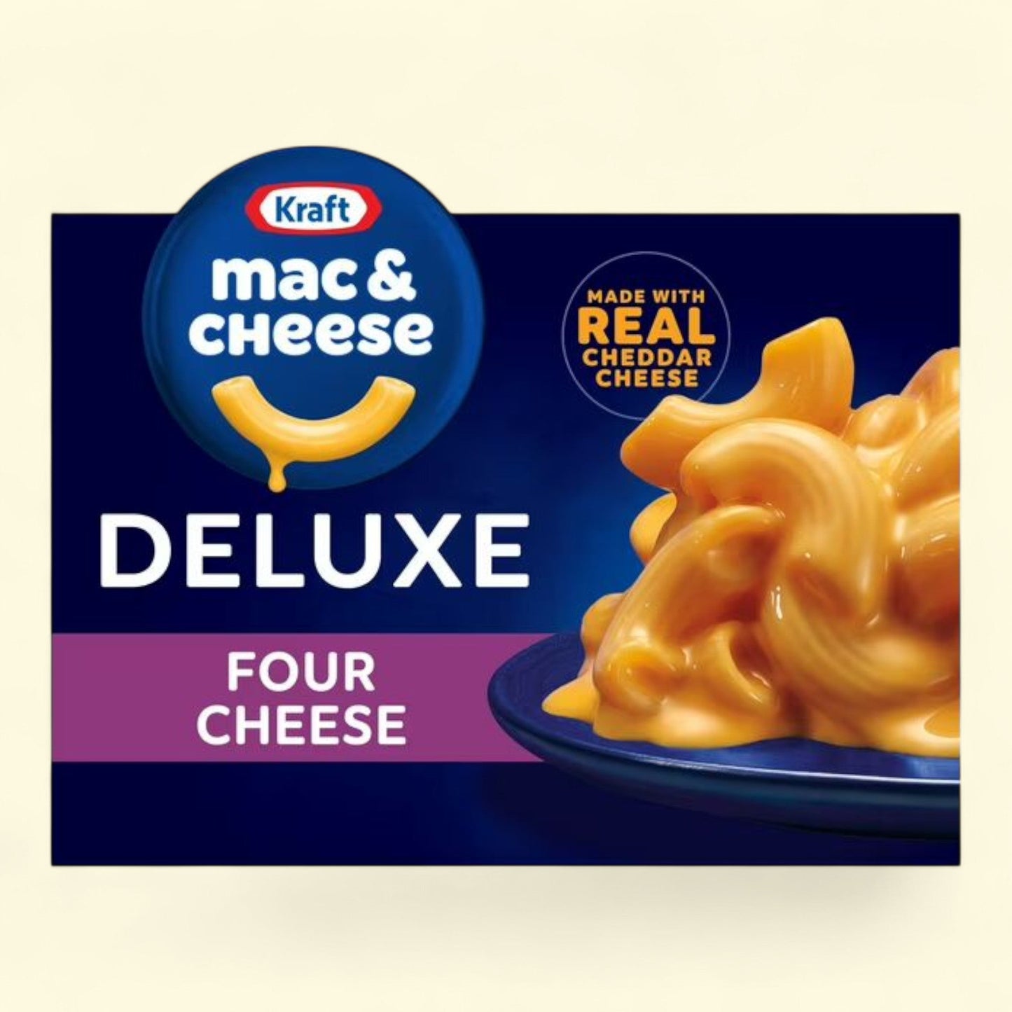 Kraft Deluxe Four Cheese Mac N Cheese Dinner, 14 oz