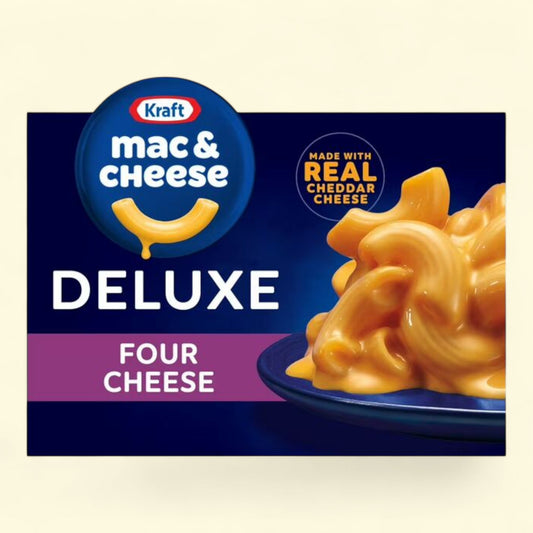 Kraft Deluxe Four Cheese Mac N Cheese Dinner, 14 oz