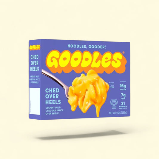 GOODLES Deluxe Ched Over Heels Liquid Mac & Cheese, Mild Cheddar, S... — authentic US product shipped worldwide by Treatspree