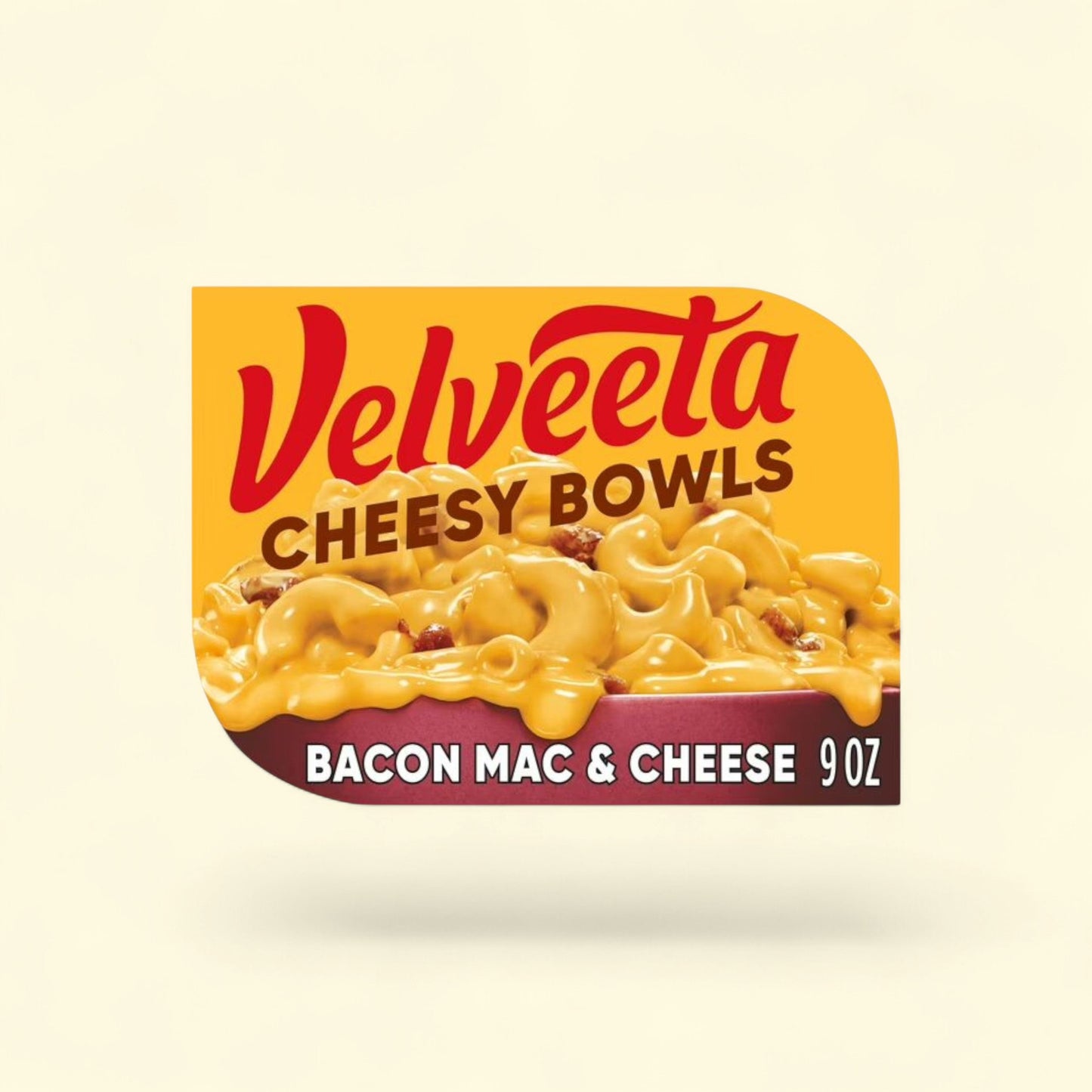 Velveeta Cheesy Bowls Bacon Mac & Cheese, 9 oz Tray — authentic US product shipped worldwide by Treatspree
