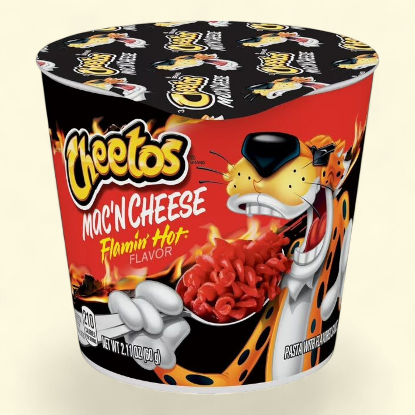 Cheetos Flamin' Hot Mac'N Cheese, 2.11 oz Cup