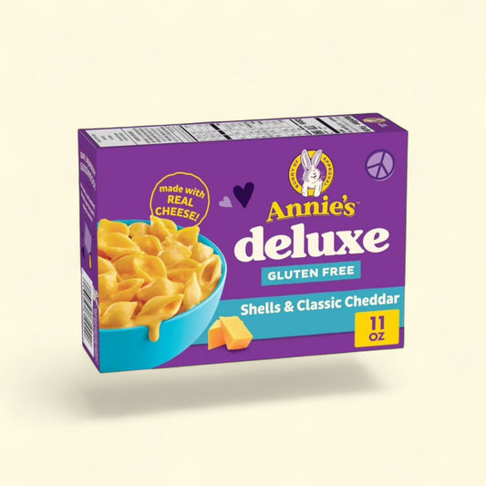 Annie's Mac and Cheese Sauce, Shells and Classic Cheddar, 11 oz — authentic US product shipped worldwide by Treatspree