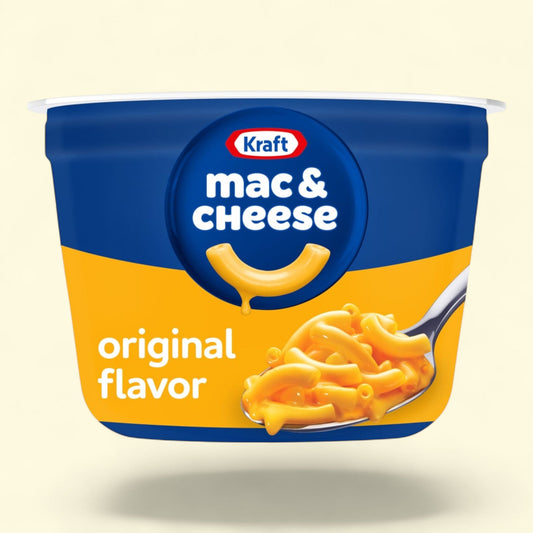 Kraft Macaroni and Cheese Cups, Original, Easy Microwavable Dinner, 2.05 oz