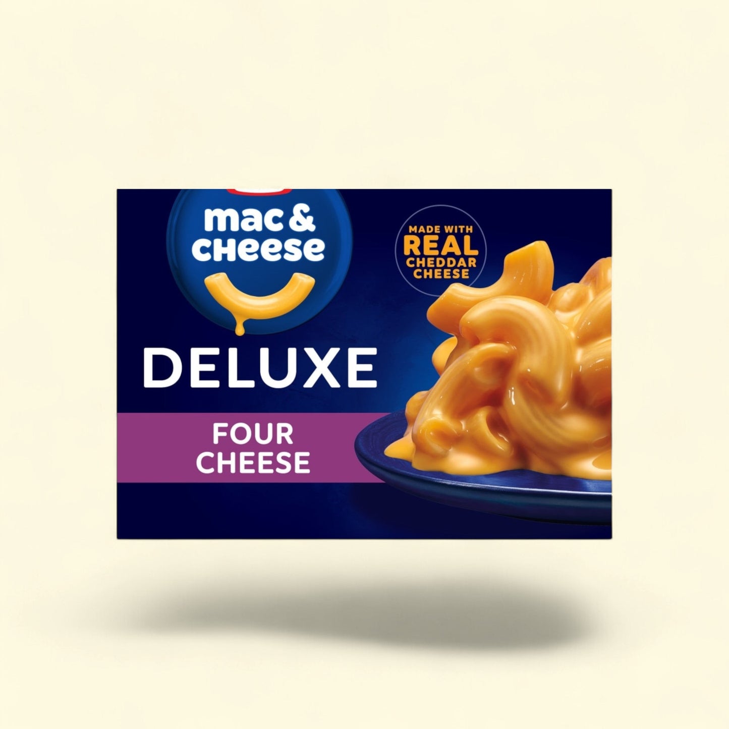 Kraft Deluxe Macaroni and Cheese Dinner, Four Cheese, 14 oz — authentic US product shipped worldwide by Treatspree