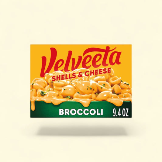 Velveeta Shells and Cheese, Broccoli Macaroni and Cheese Dinner, 9.... — authentic US product shipped worldwide by Treatspree
