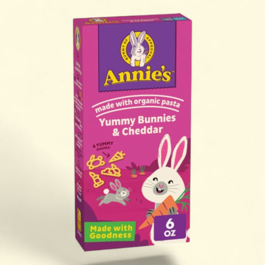 Annie's Yummy Bunnies and Cheddar Mac and Cheese, 6 oz