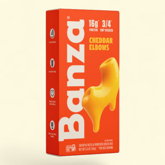 Banza Mac & Cheese Elbows, Classic Cheddar, 8 oz
