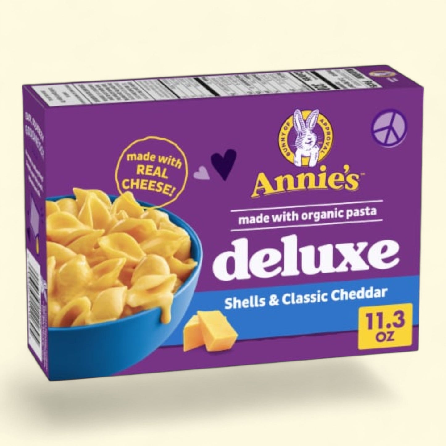 Annie's Deluxe Shells and Classic Cheddar, 11.3 oz