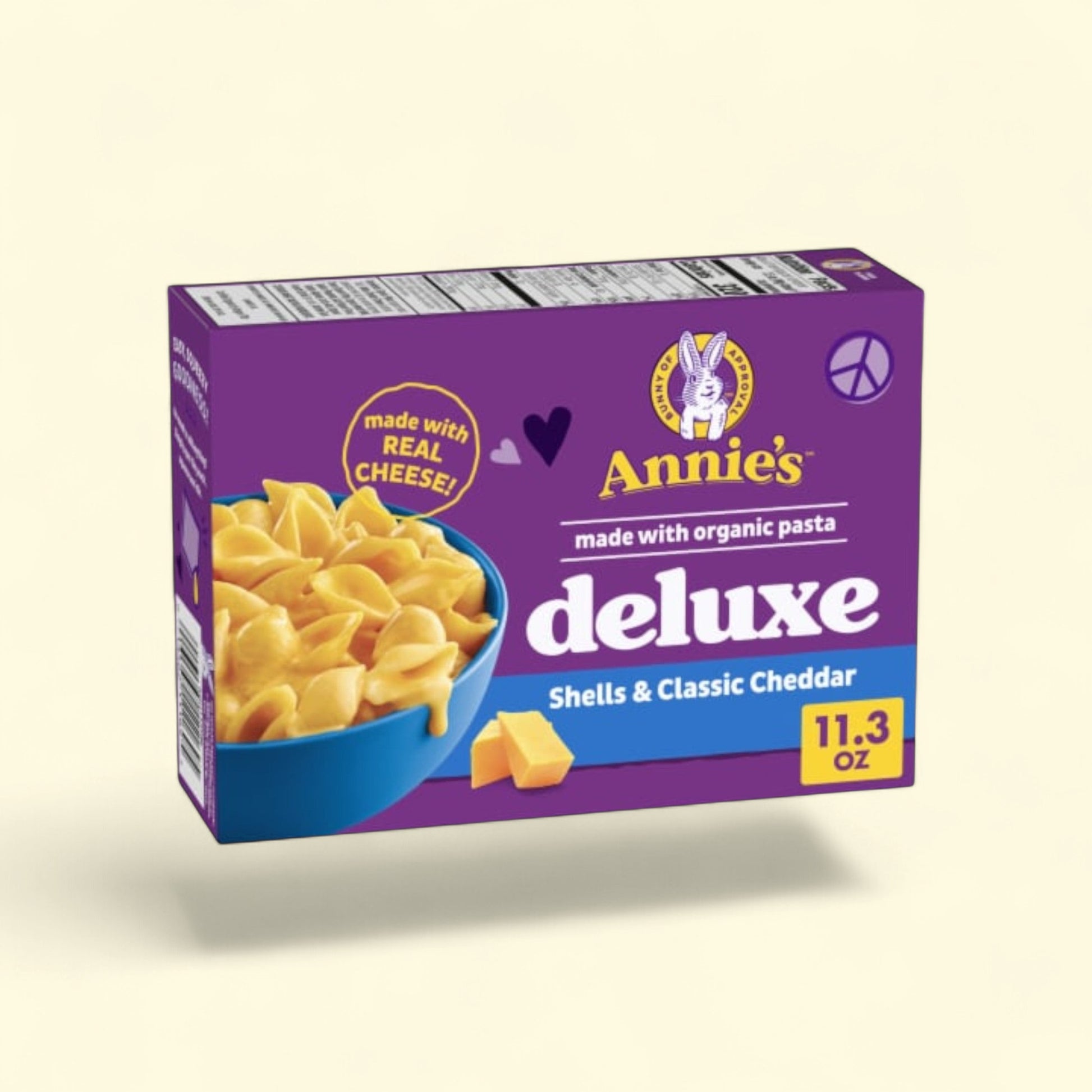 Annie's Deluxe Shells and Classic Cheddar, 11.3 oz — authentic US product shipped worldwide by Treatspree