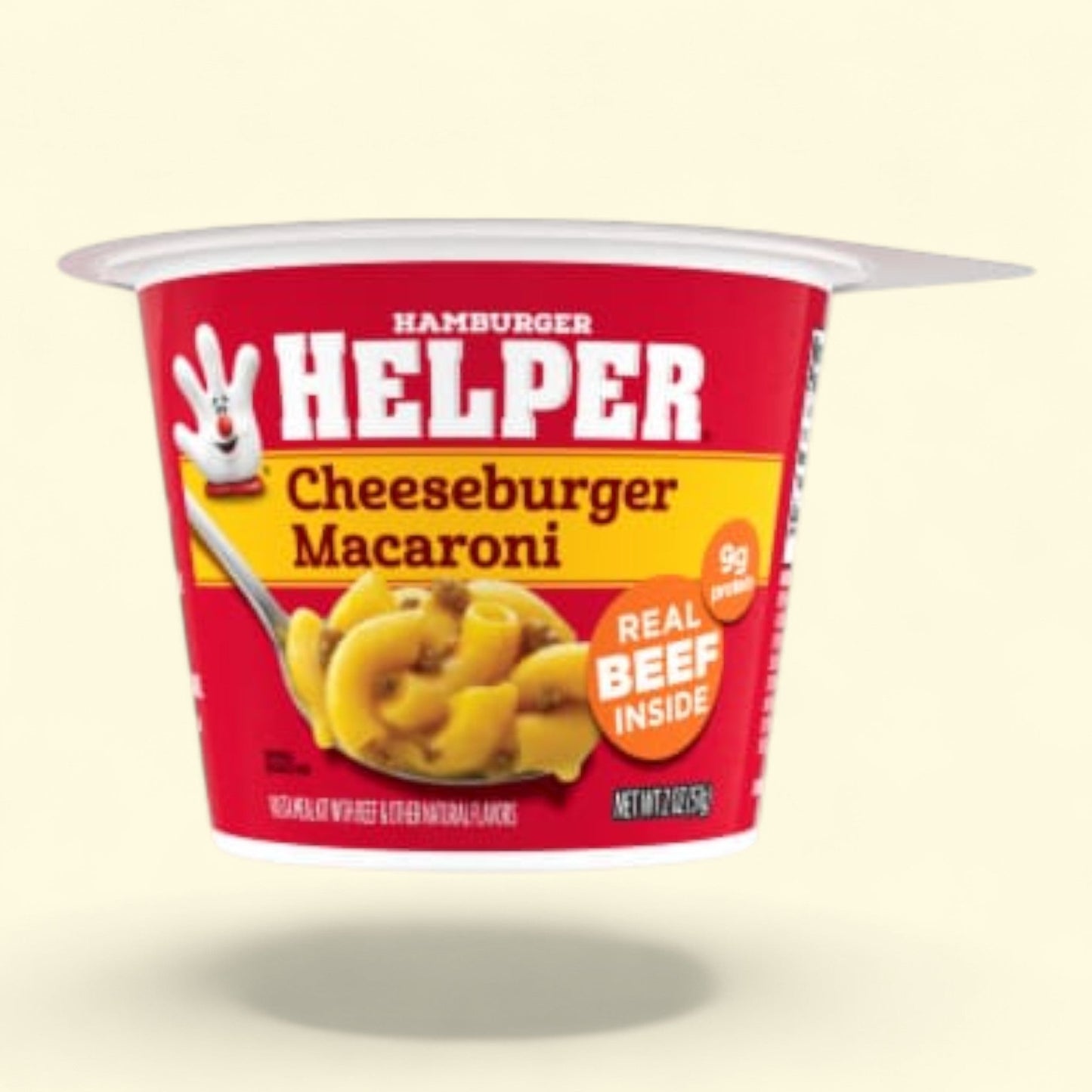 Hamburger Helper Cheeseburger Macaroni, Microwave Cup, 2 oz