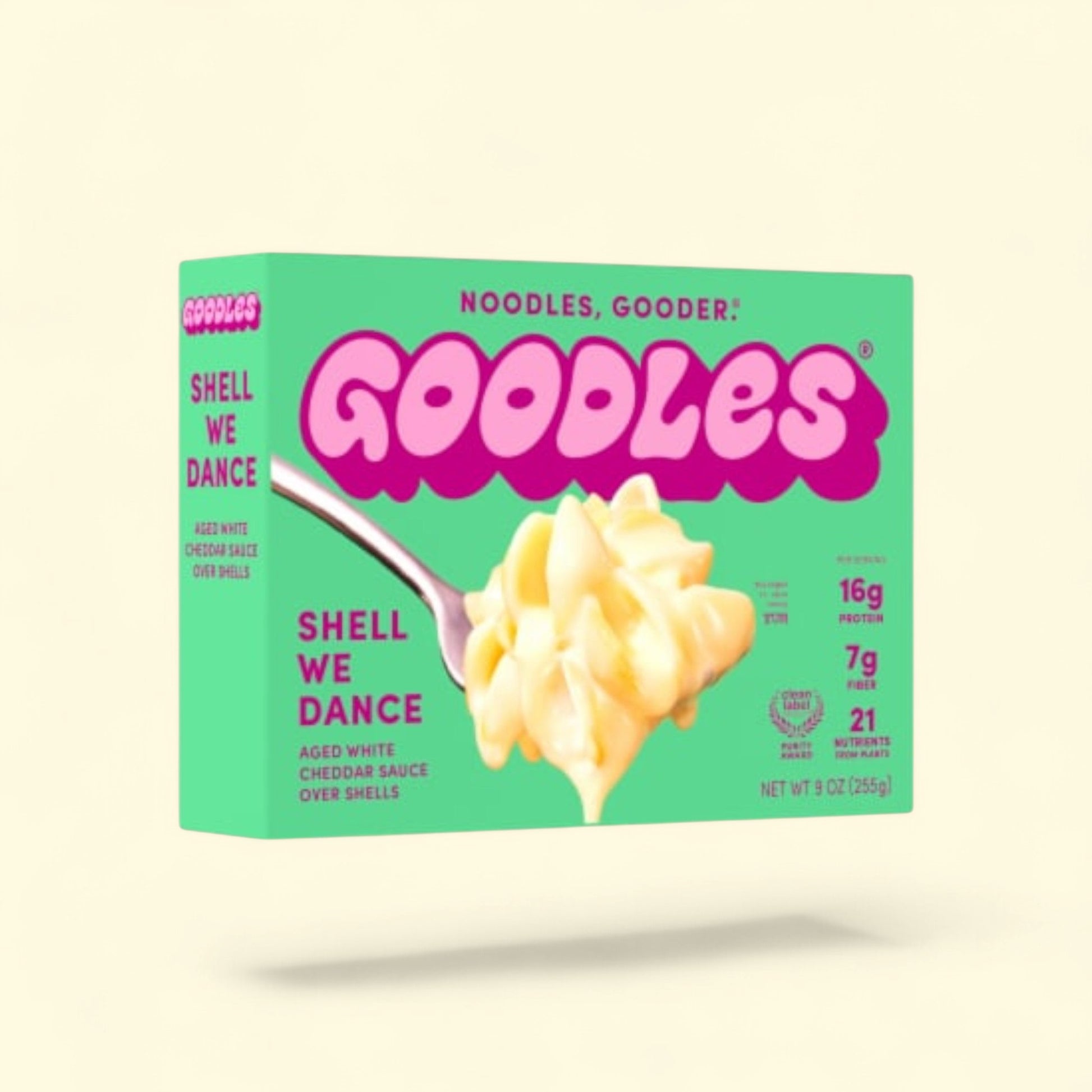 Goodles, Shell We Dance, Aged White Cheddar Cheese Sauce Over Shell... — authentic US product shipped worldwide by Treatspree