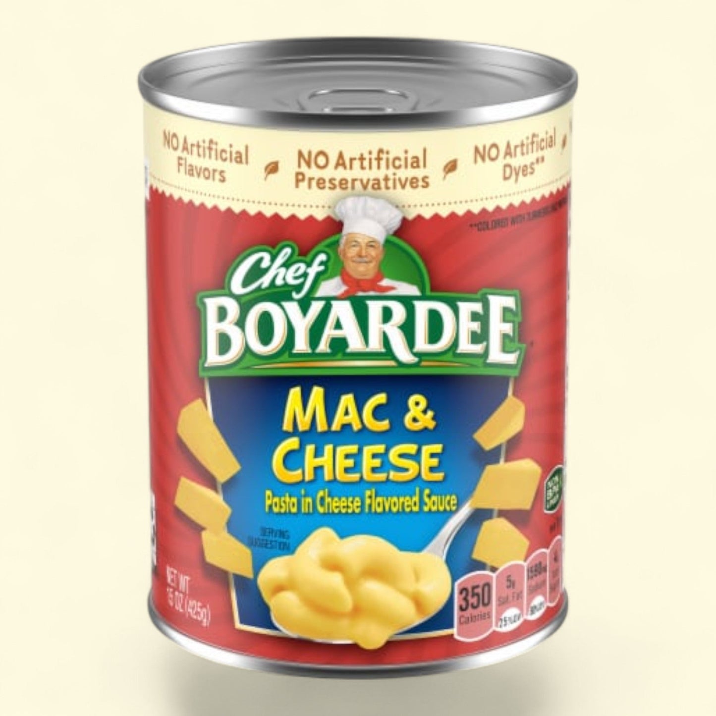 Chef Boyardee Mac and Cheese, Regular Size, 15 oz