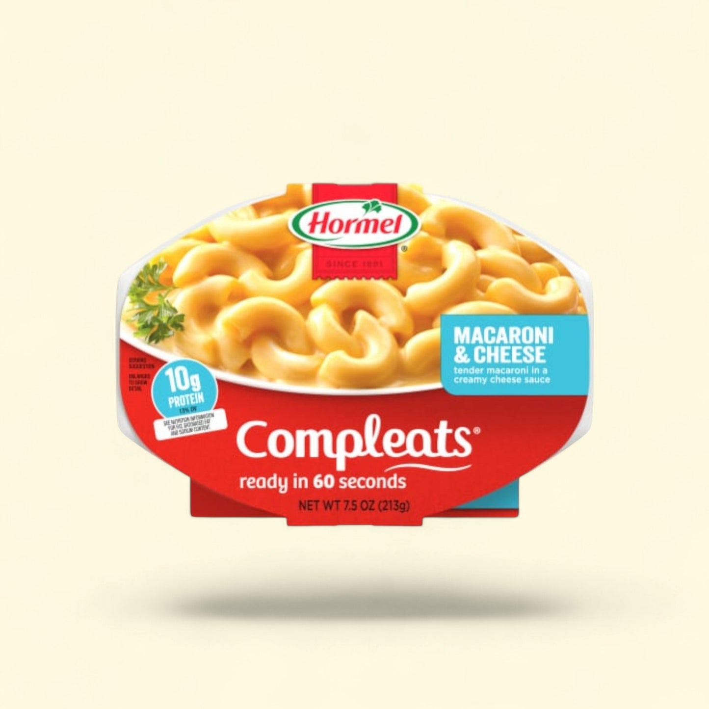 Hormel Compleats Macaroni & Cheese, 7.5 oz (213g) — authentic US product shipped worldwide by Treatspree