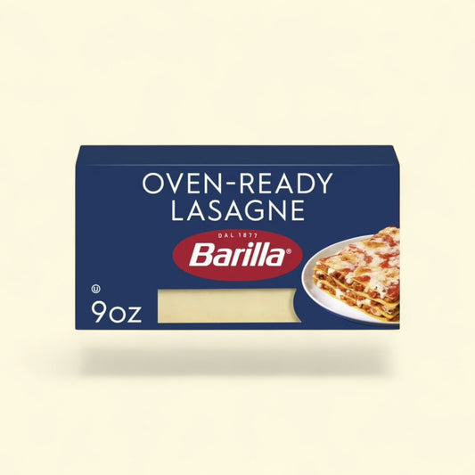 Barilla Lasagne Pasta, 9 oz — authentic US product shipped worldwide by Treatspree