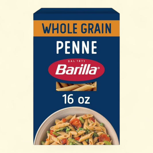 Barilla Penne Pasta, 100% Whole Wheat, 16 oz.