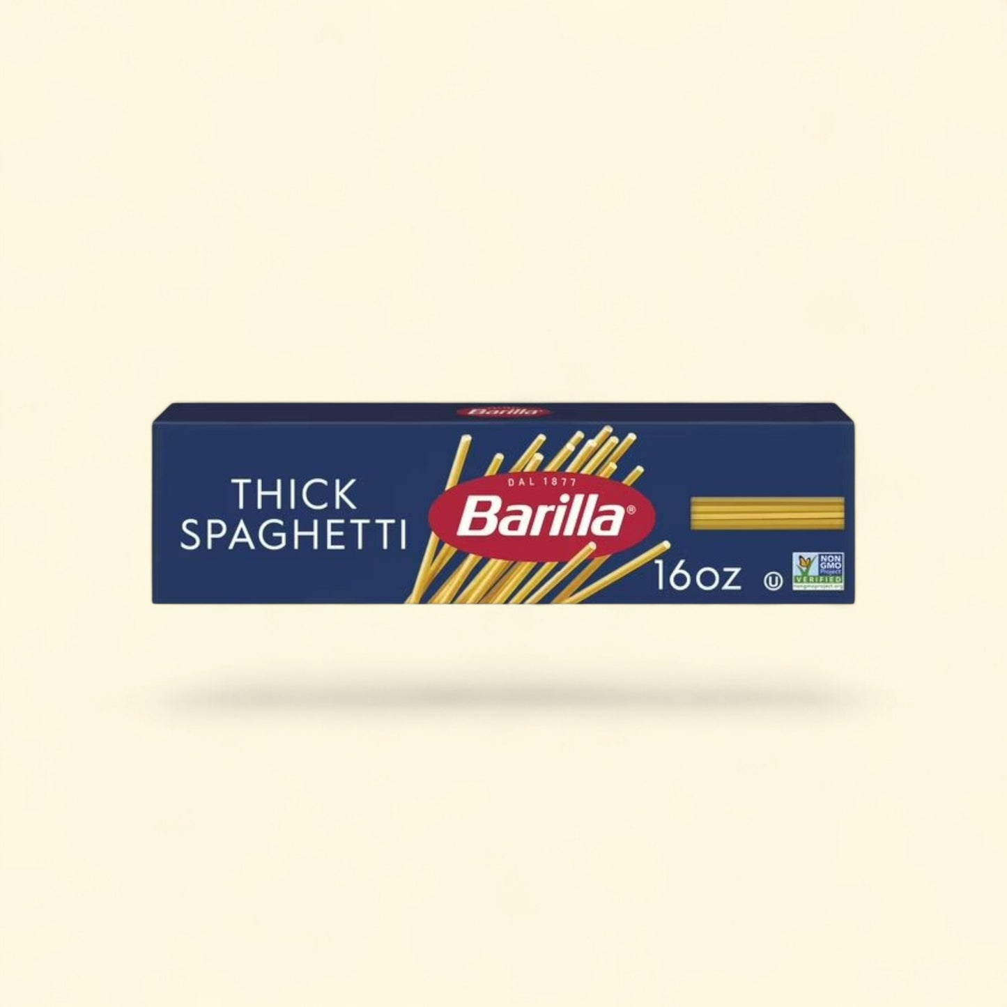 Barilla Thick Spaghetti Pasta, 16 oz — authentic US product shipped worldwide by Treatspree