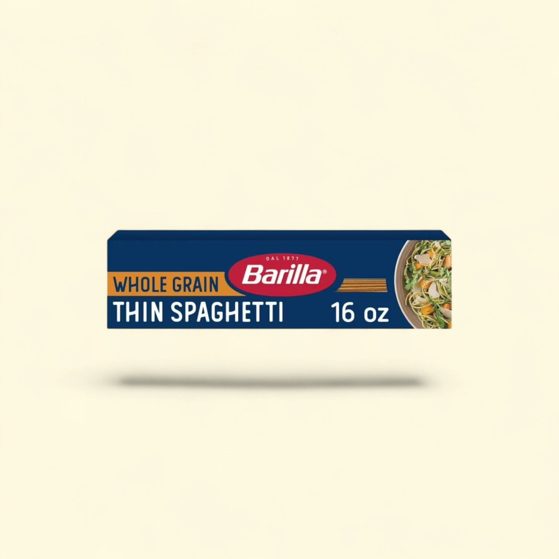 Barilla Classic Whole Grain Pasta, Thin Spaghetti Noodles, 16 oz — authentic US product shipped worldwide by Treatspree