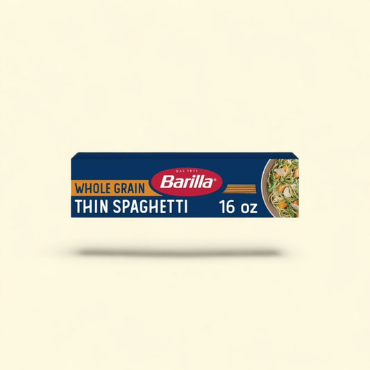 Barilla Classic Whole Grain Pasta, Thin Spaghetti Noodles, 16 oz — authentic US product shipped worldwide by Treatspree