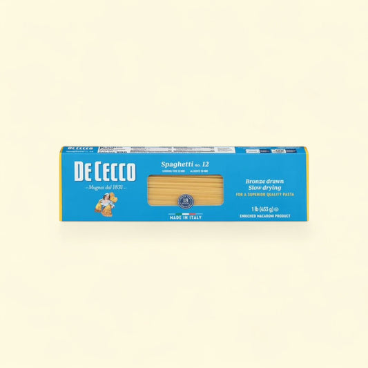 De Cecco Spaghetti Pasta, 1 LB — authentic US product shipped worldwide by Treatspree
