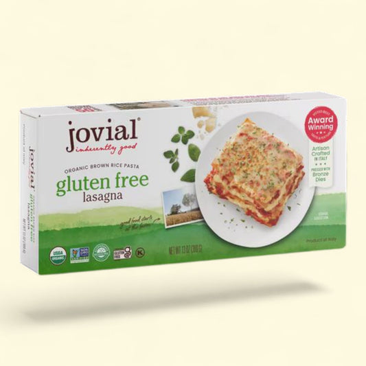 Pâtes pour lasagnes au riz complet Jovial, 370 g