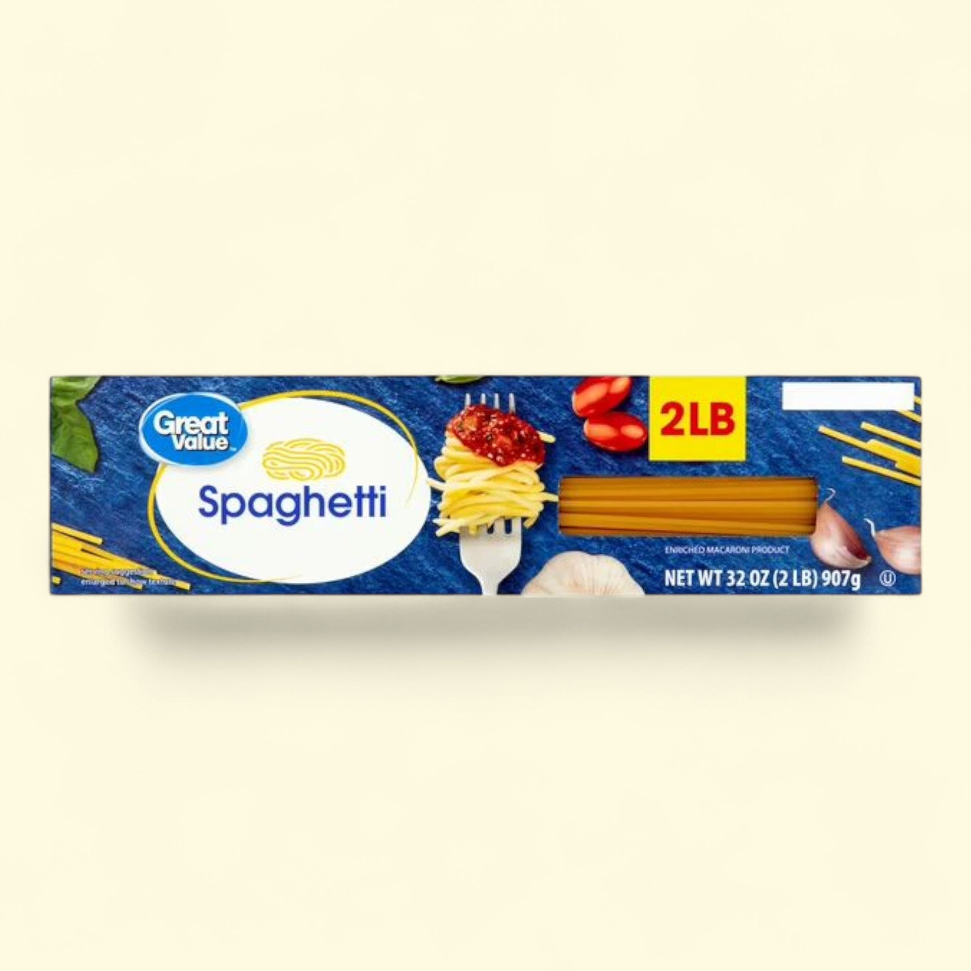 Great Value Spaghetti, 32 oz — authentic US product shipped worldwide by Treatspree