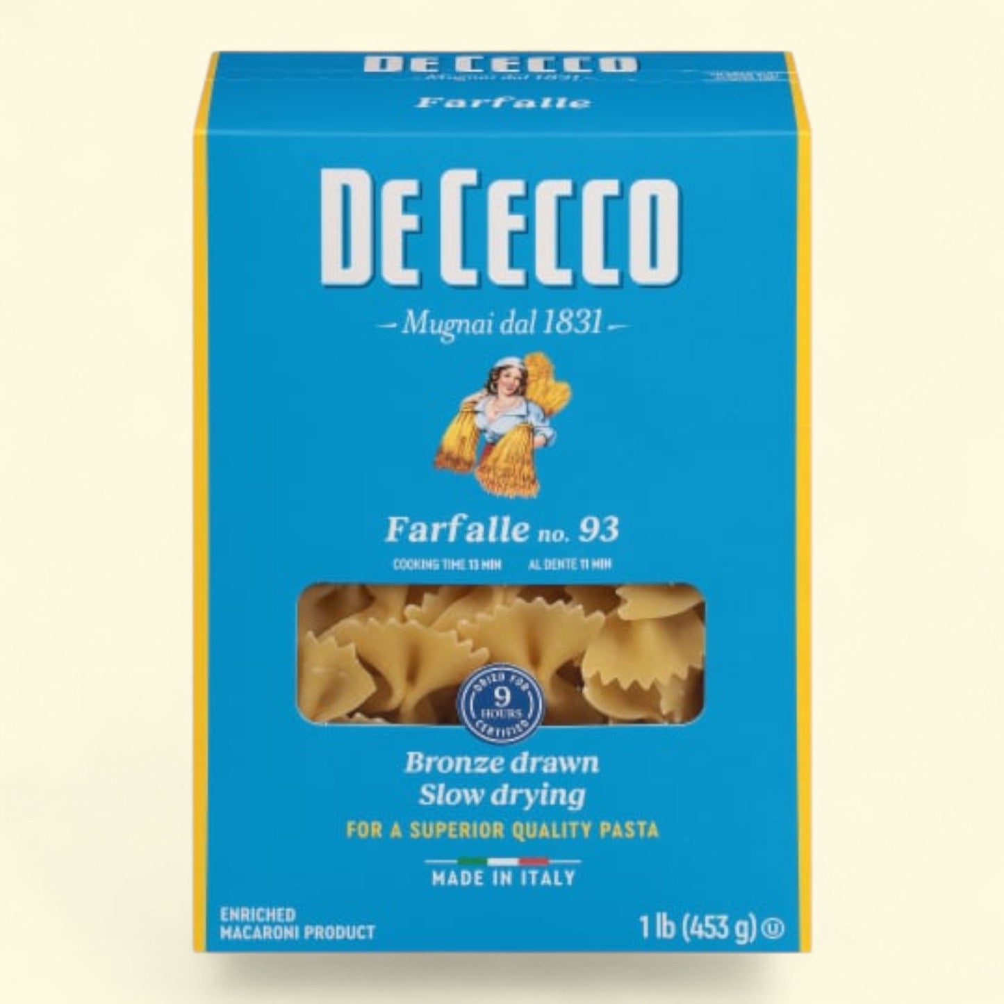 De Cecco Farfalle Pasta, 16 oz