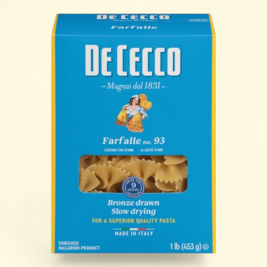 De Cecco Farfalle Pasta, 16 oz