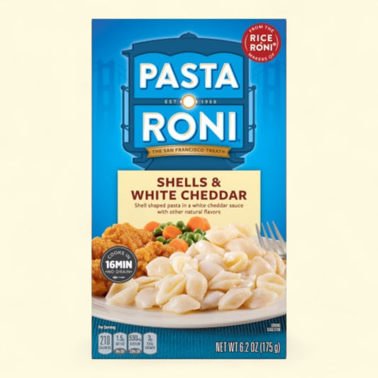 Pasta Roni, Shells & White Cheddar Pasta Mix, 6.2 oz