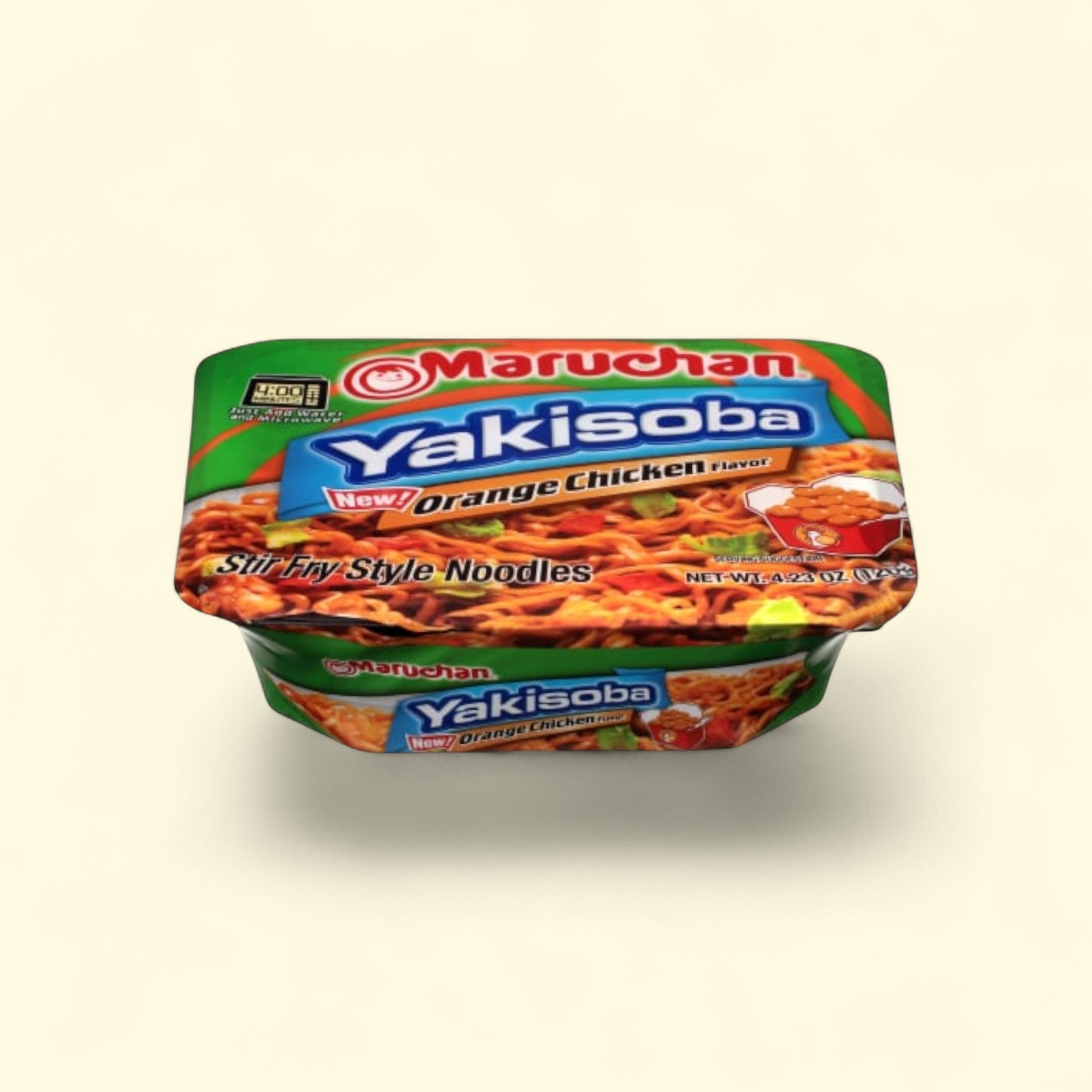 Maruchan Yakisoba Orange Chicken, 4 oz — authentic US product shipped worldwide by Treatspree