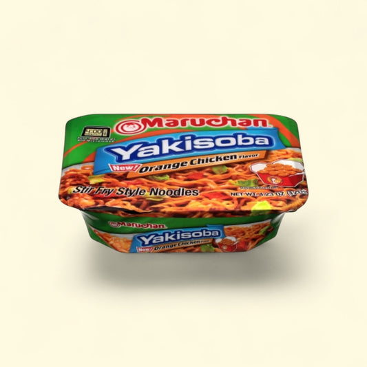 Maruchan Yakisoba Orange Chicken, 4 oz — authentic US product shipped worldwide by Treatspree