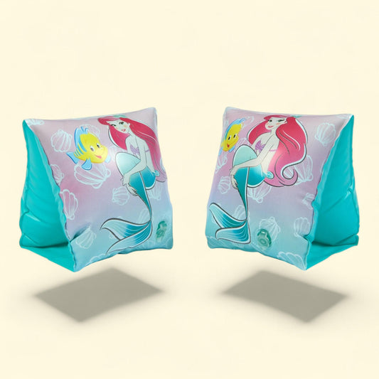 SwimWays Disney Princess Ariel Swimmies, Arm Floaties for Kids Age 3-5, 40.00 x 40.00 x 0.13 in