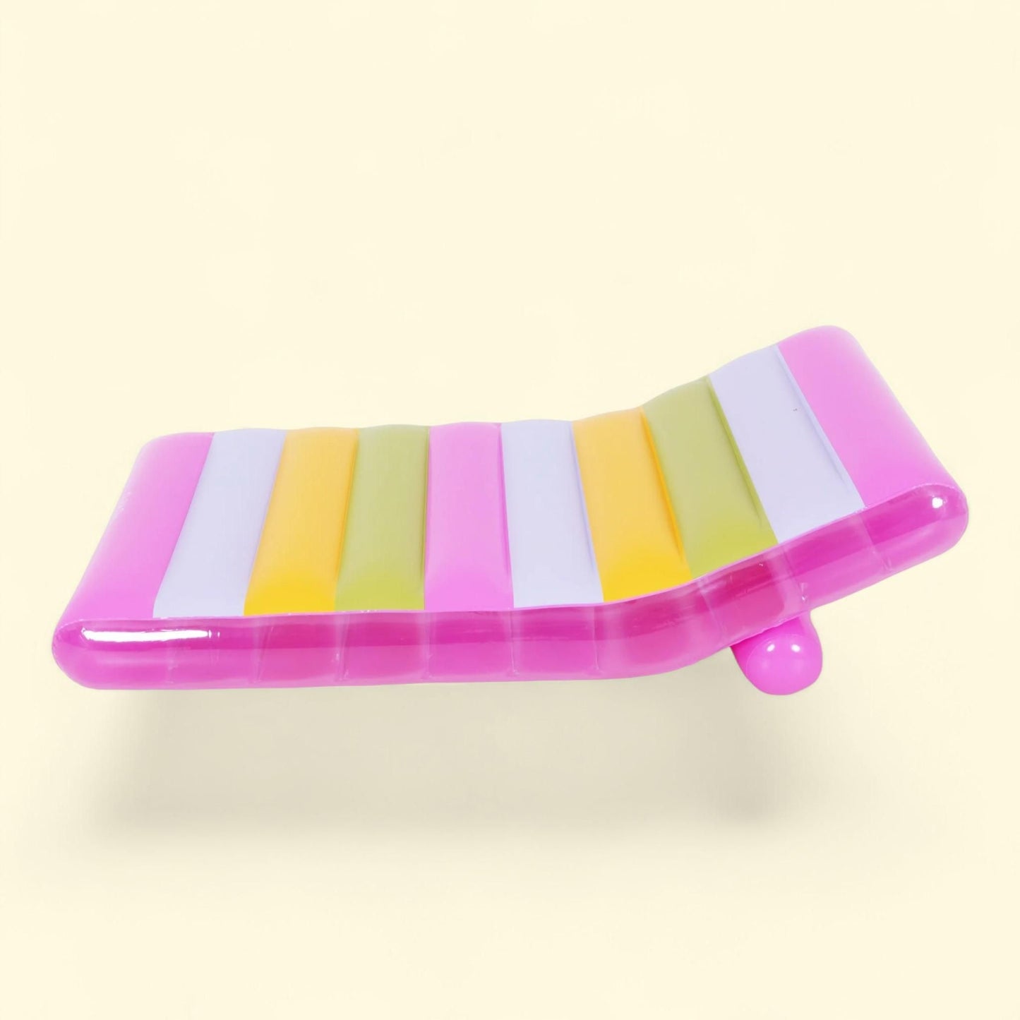 Packed Party Inflatable Striped Pool Lounger, Ages 14+