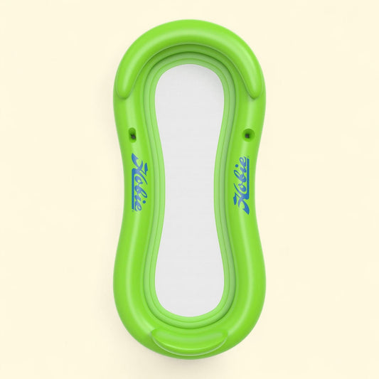 Hobie Inflatable Float Lounger, Lime Green, Kids and Adults, Ages 8 & up, 32.1 in