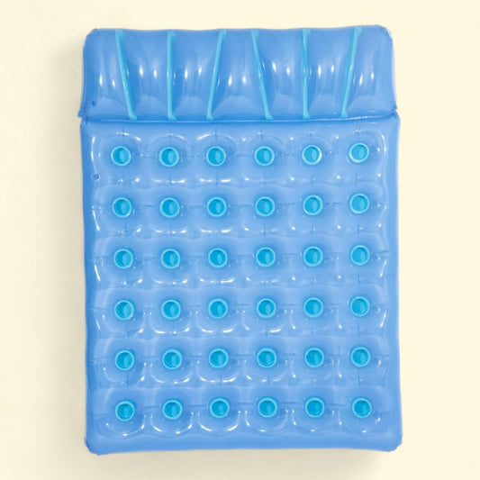 Play Day Beach Pool Lounge Float, 6'4" Blue