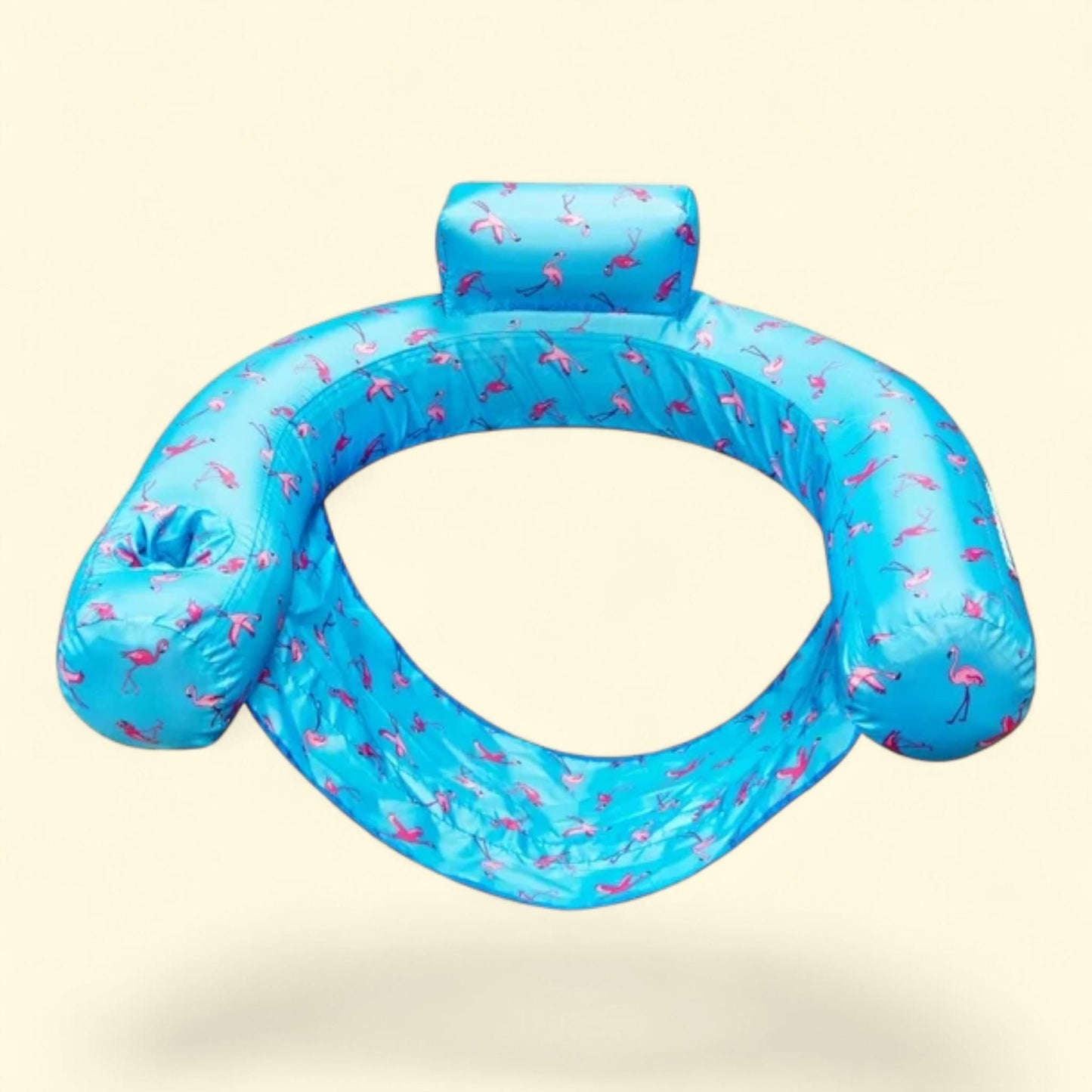 Swimline Fabric Covered U Seat Inflatable Lounger, Sling Seat, 25 in